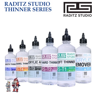 ทินเนอร์ สีแอร์บรัช [RADITZ STUDIO] RS THINNER SERIES Pre-Thinned Paint For Gundam Plastic Model &amp; Airbrush Painting