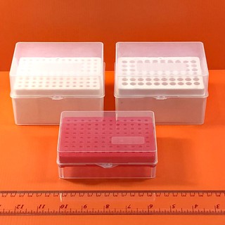 กล่องปิเปตทิป Pipette Tips Box สำหรับ ปิเปตทิป ขนาด 10, 200 และ 1,000 ไมโครลิตร