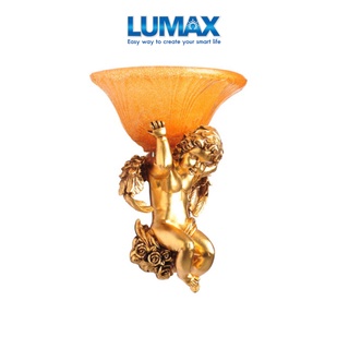 LUMAX  โคมไฟติดผนัง กามเทพ สีทอง รุ่น Cupid