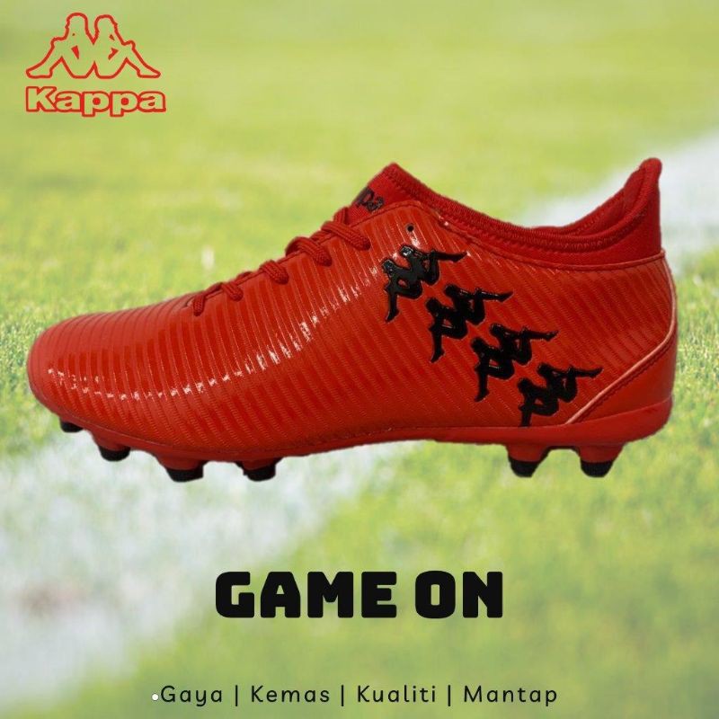รองเท้าฟุตบอล KAPPA Kasut Bola Sepak KSB-329 สีแดง