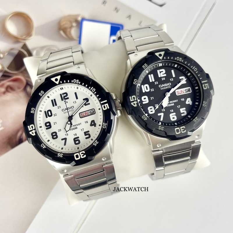 นาฬิกา casio ผู้ชาย นาฬิกาข้อมือผู้หญิง นาฬิกาแบรนด์เนม Casio ของแท้ รุ่น MRW-200H, MRW-200HD, MRW-200HC series