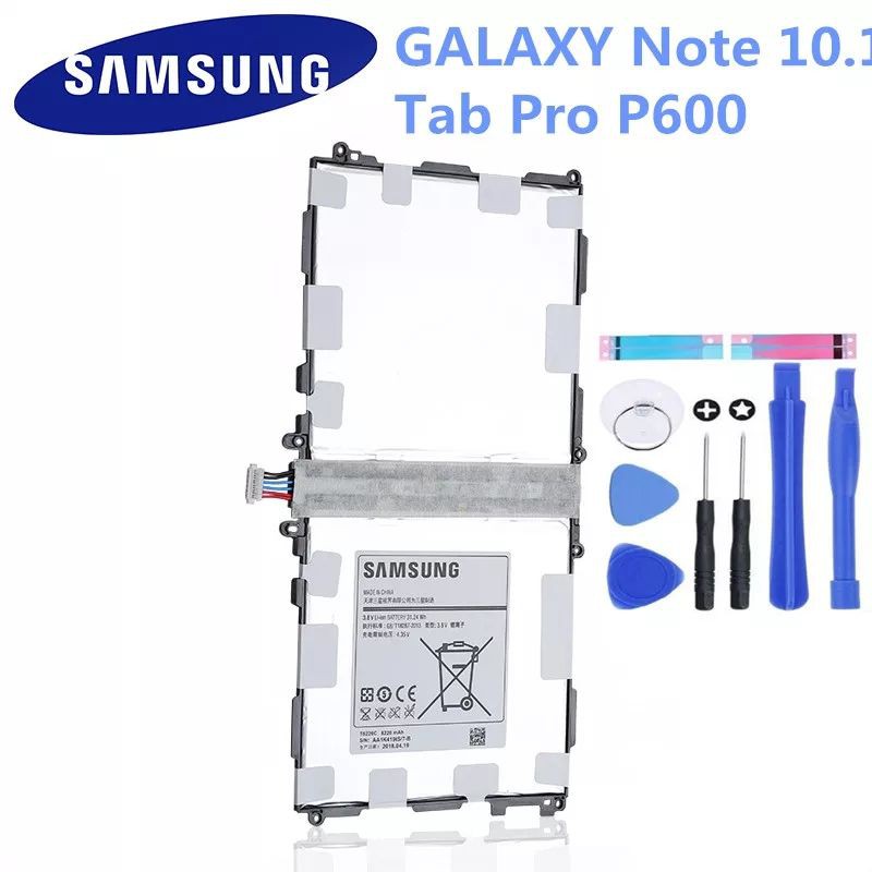 แบตเตอรี่สำหรับ Samsung Note 10.1 Tab Pro P600 P601 SM-T520 SM-T525 SM-P605K SM-P607 P605 P607T T822