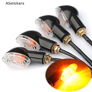 [ASstickers] ไฟเลี้ยว LED 12V 10W สีเหลืองอําพัน สําหรับรถจักรยานยนต์