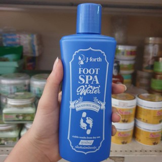 แก้ปัญหาส้นเท้าแตก J-forth Aromatic Foot Spa Water น้ำยาสปาเท้าสูตรเข้มข้น 200 ml.