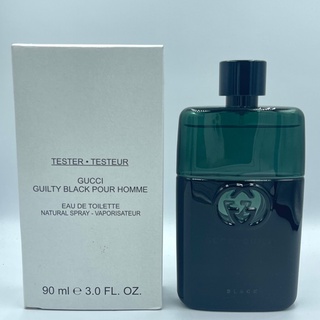 น้ำหอมแท้100% GUCCI Guilty Black pour homme EDT ปริมาณ 90 มล. TESTER