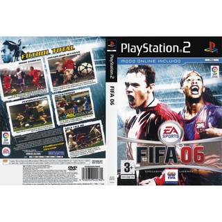 แผ่นเกมส์ PS2 FIFA 06   คุณภาพ ส่งไว (DVD)