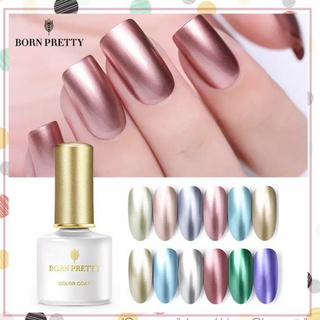 [รับชำระปลายทาง] สีเจล โทน เมทัลลิก เงา Born Pretty