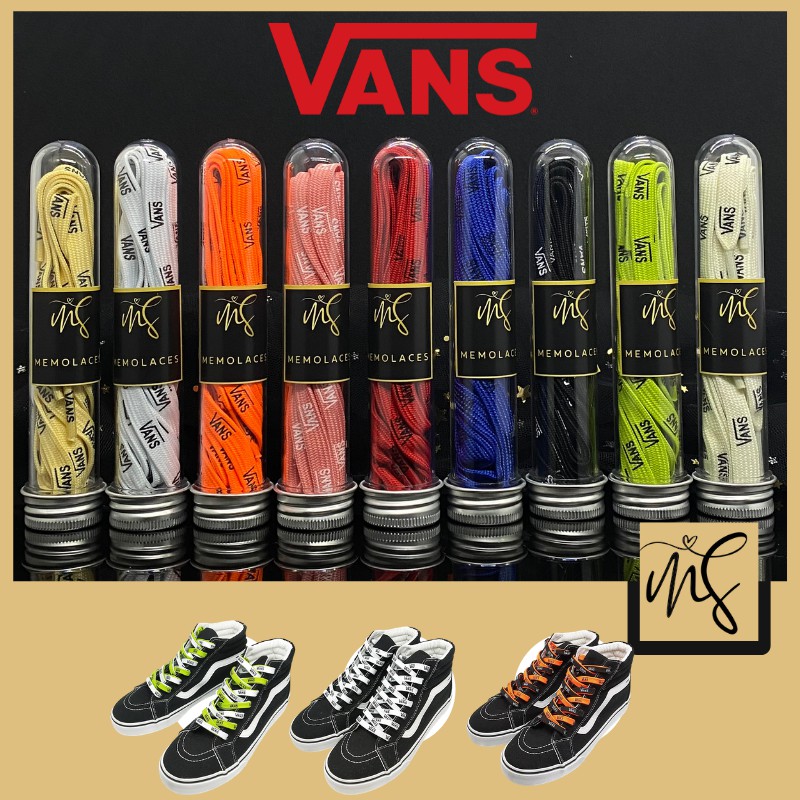 เชือกผูกรองเท้า Vans vault พร้อมขวด Memolaces ของแท้