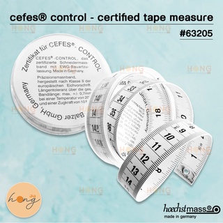 สายวัดเยอรมัน cefes® control - certified tape measure hoechstmass #63205