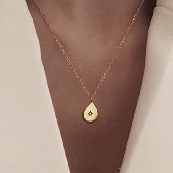 SALE สร้อยคอ สร้อยคอเกาหลี 14k Pendant necklace