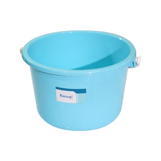 ถังน้ำหูหิ้ว รุ่น 2051 ขนาด 6 ลิตร สีฟ้า สายยาง ที่ฉีดน้ำ Handle Water Tank Model 2051 Size 6 Liters Blue