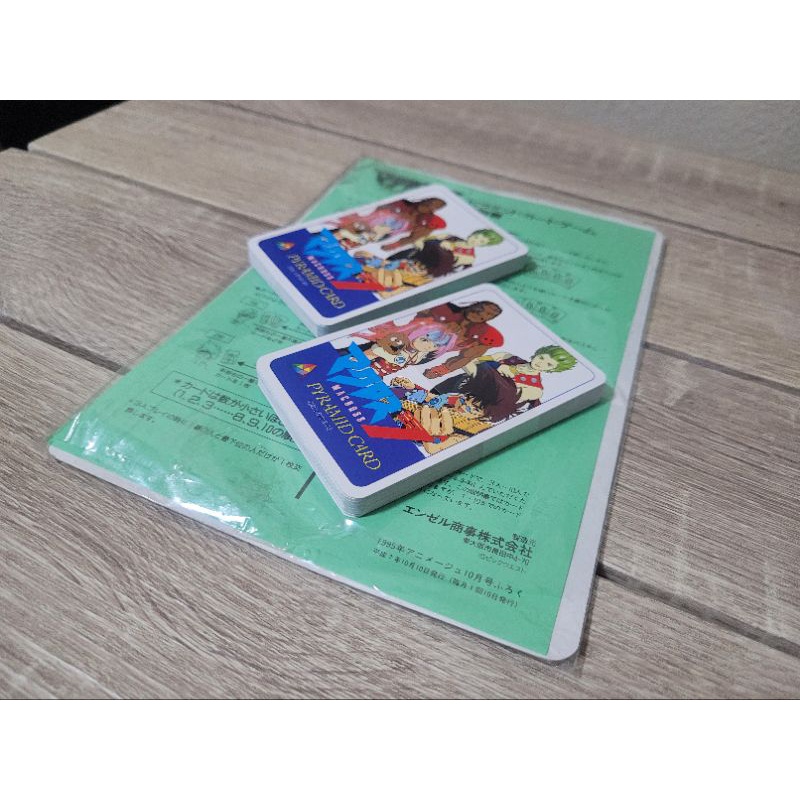 Macross 7 Pyramid card game งานปี1995