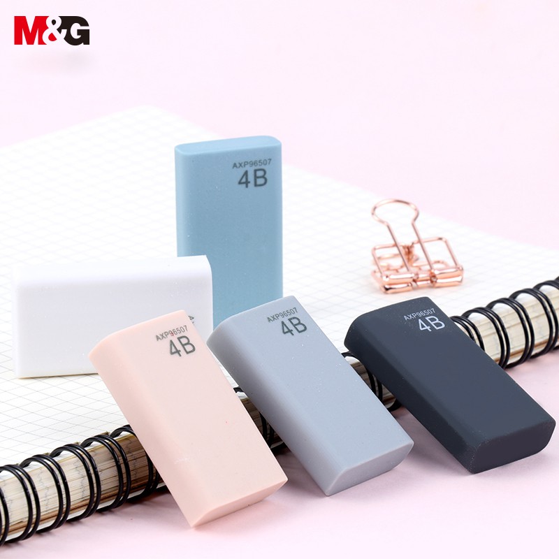 (cod is aid) m & g ยางลบสีพื้น 4 b
