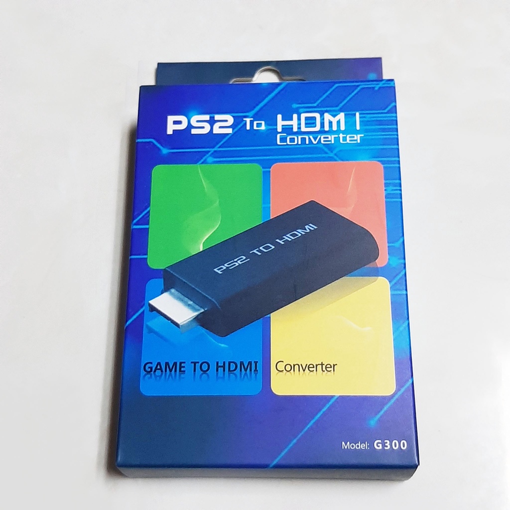 PS2 to HDMI อแดปเตอร์แปลงสัญญาณภาพของเครื่องเกม PlayStation 2 ให้เป็น HDMI (มือ1)