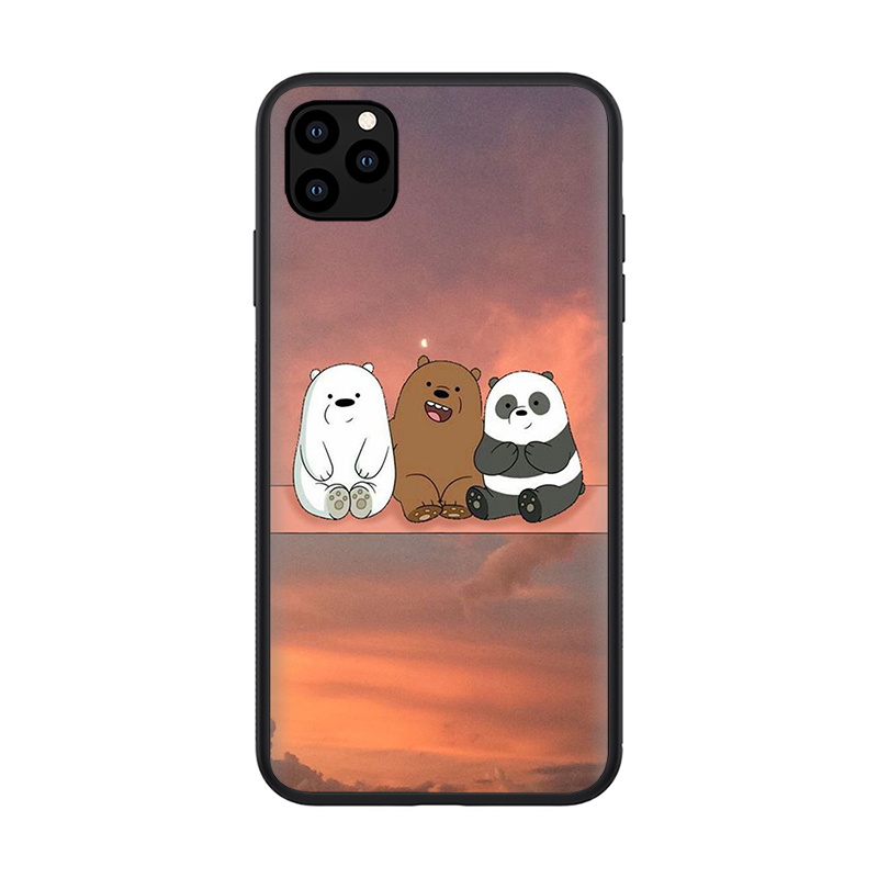 เคสโทรศัพท์มือถือพิมพ์ลาย We Bare Bears สําหรับ Apple Iphone 12 11 Pro ...