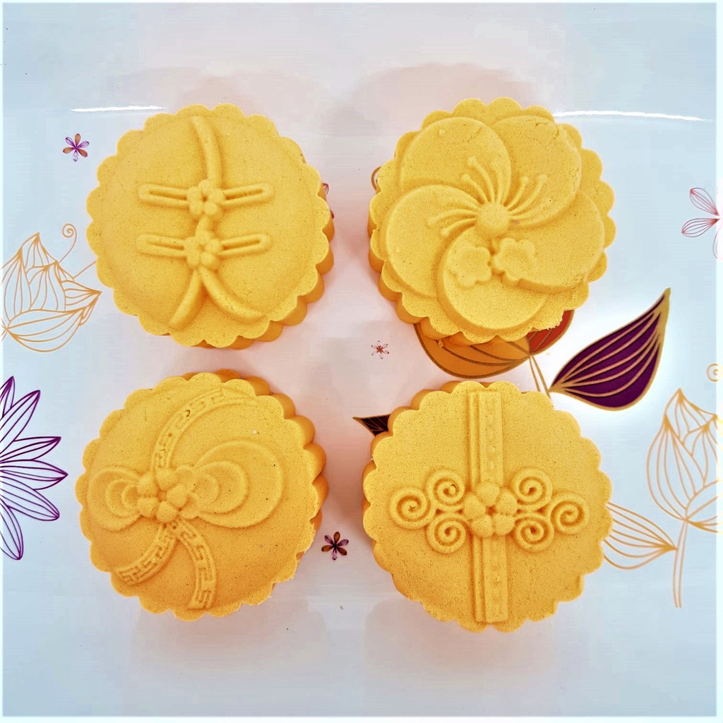 แม่พิมพ์ขนมไหว้พระจันทร์ (50gr) แม่พิมพ์กดขนมไหว้พระจันทร์ (4pc) PREMIUM-CHONGSAM