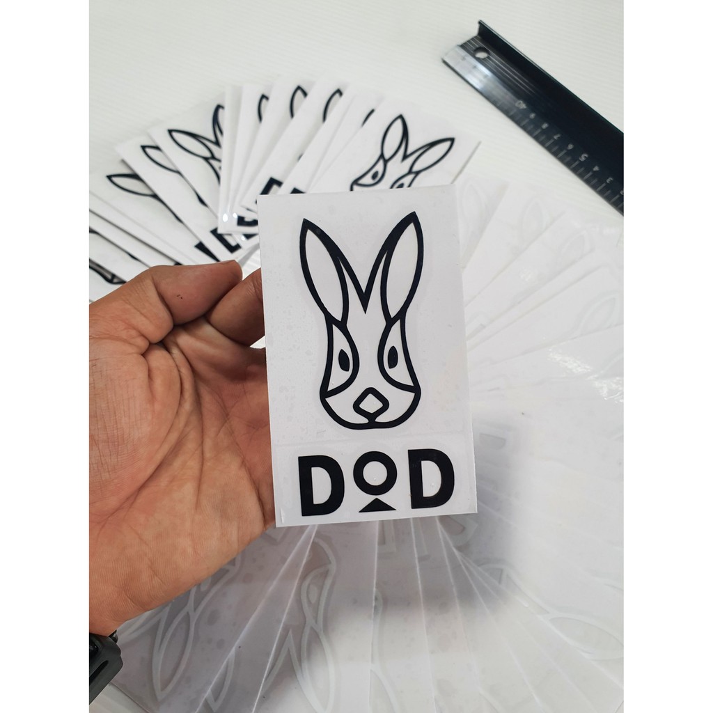 DoD สติกเกอร์แคมป์ปิ้ง ราคาถูก คุณภาพเกินราคา