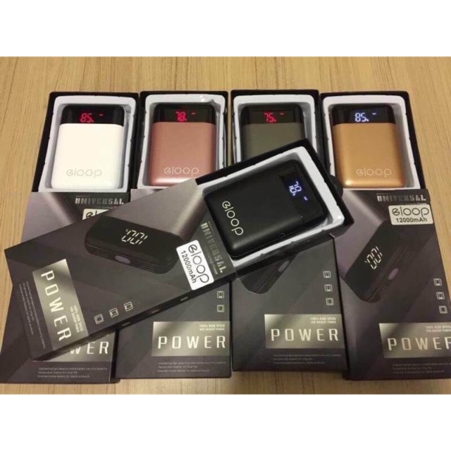 Powerbank Eloop 12000 มิลลิแอมป์ (งานแท้)