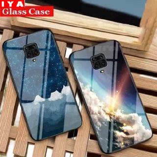 xiaomi redmi note 9s poco X3 nfc เคสกระจกนิรภัย starry sky ซอฟท์ซิลิโคน