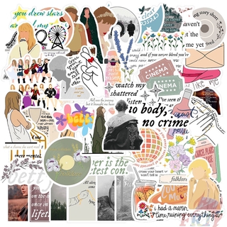 ❉ Taylor Swift：Folklore Series C - Betty’s Garden สติ๊กเกอร์ ❉ 50Pcs/Set Waterproof DIY Fashion Decals Doodle สติ๊กเกอร์