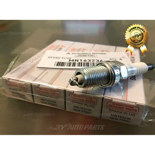 หัวเทียนNgk Iridium FR6EI  ( 4 ) ส่วน No . MN163236 มิตซูบิชิ Lancer Ex Made In Japan