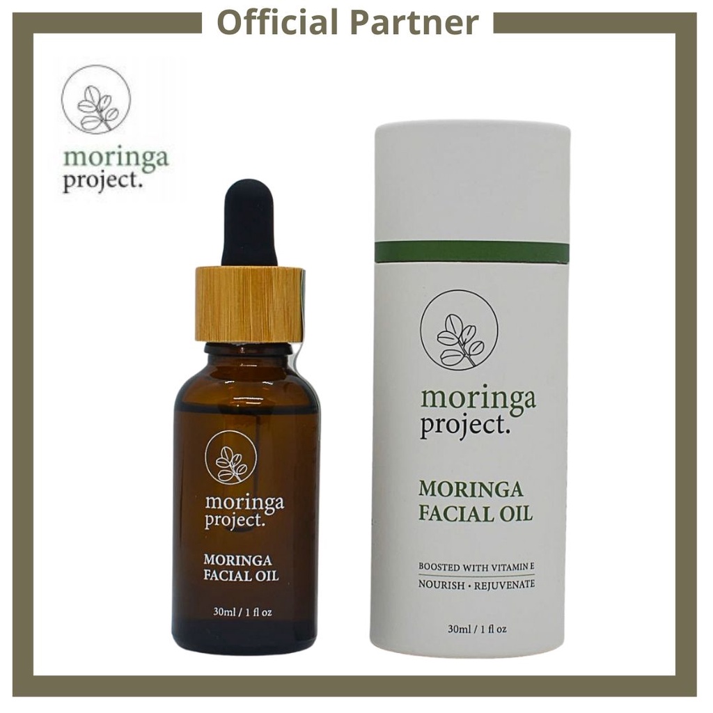 Real Moringa Oil – (30 ml). Organic Natural Facial Oil, made in Thailand by The Moringa Project