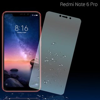 ฟิล์มกระจก นิรภัย แบบด้าน เต็มจอ กาวเต็ม เสี่ยวมี่ โน้ต6 โปร  Matte Protector Anti-Fingerprint For Xiaomi Redmi Note6Pro