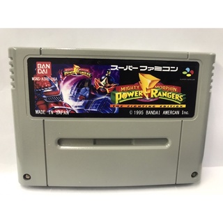 ตลับ SFC Mighty Morphin Power Rangers - The Fighting Edition…
