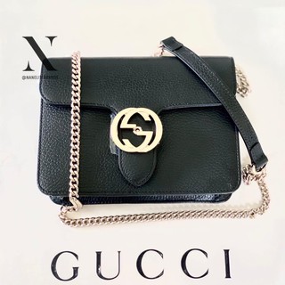 👜New 👜Gucci GG Interlocking Small Shoulder Bag พร้อมส่ง 💖