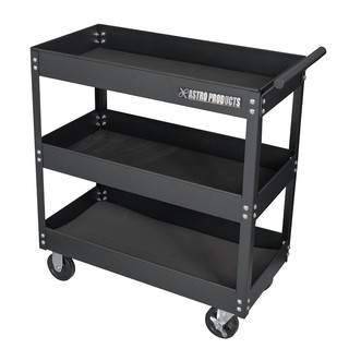 รถเข็นเครื่องมือช่าง 3 ชั้น สีดำ ( Tool Wagon 3-Stage Black TW848 )