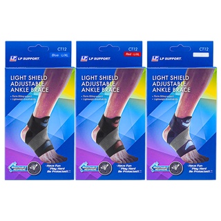 LP SUPPORT CT12 ผู้ชาย/ผู้หญิง สนับข้อเท้า ปลอกข้อเท้า ที่รัดข้อเท้า LIGHT SHIELD ADJUSTABLE ANKLE BRACE