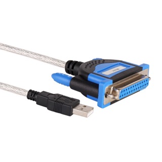 USB To IEE 1284 Parallelพอร์ตเครื่องพิมพ์อะแดปเตอร์เคเบิ้ลLPTแบบสองทิศทางแปลงลวดสายไฟสำหรับเครื่องพีซีLPT