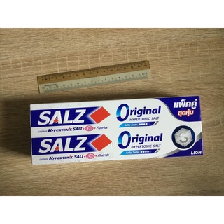 ส่งฟรีไม่ใช้โค้ดยาสีฟันsalz 160กรัม2หลอด