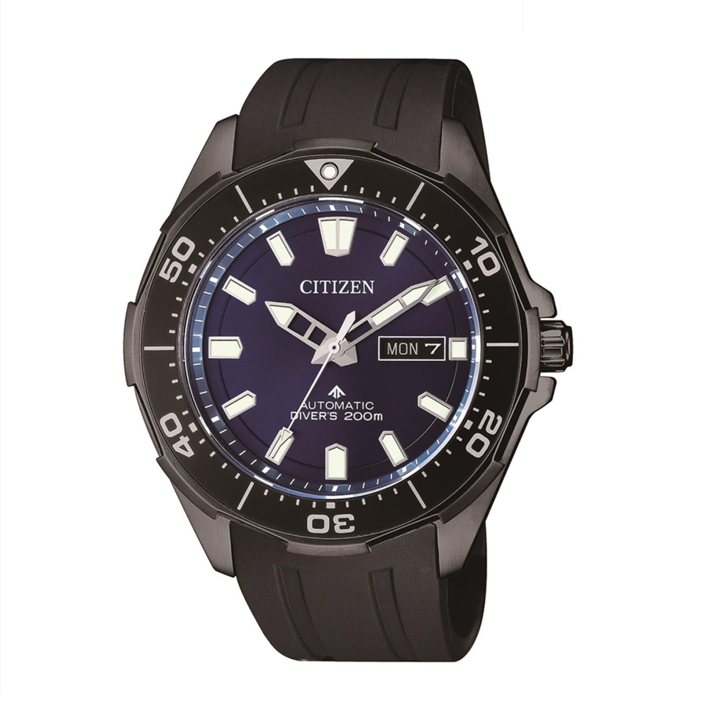 CITIZEN Automatic Promaster นาฬิกาข้อมือผู้ชาย - NY0075-12L (ตัวเรือนไทเทเนี่ยม/สายยาง) (PR10)