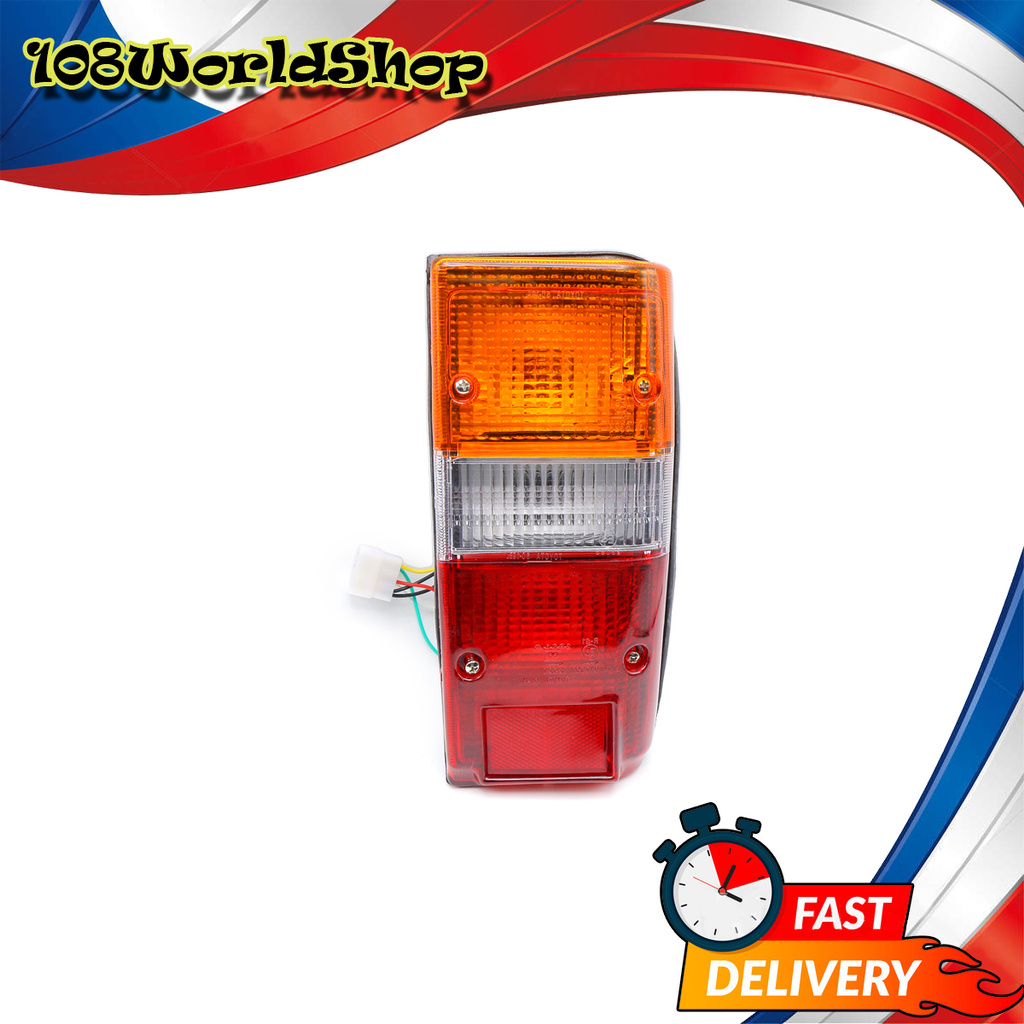 ไฟท้าย ขวา พร้อมหลอด Toyota  Land Cruiser FJ60 FJ62 BJ60 62 HJ61 ปี 1980 - 1990