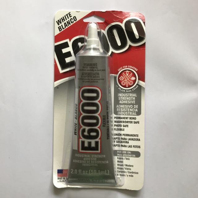 E6000 กาวอเนกประสงค์ สีขาว 2oz/59ml