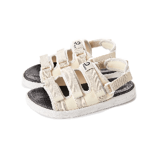 Posee Velcro รองเท้าแตะชายหาด ส้นแบน สไตล์โรมัน แฟชั่นฤดูร้อน สําหรับนักเรียนผู้หญิง PS7102W 2021