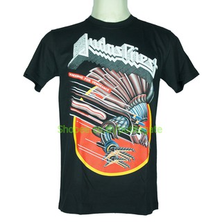 เสื้อวง Judas Priest เสื้อไซส์ยุโรป จูดาสพรีสต์ PTA1486 เสื้อวงร็อค เมทัล สากล