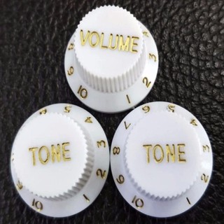 The Plant - Volume 1 Tone 2 SET For Electric Guitar - White/Gold