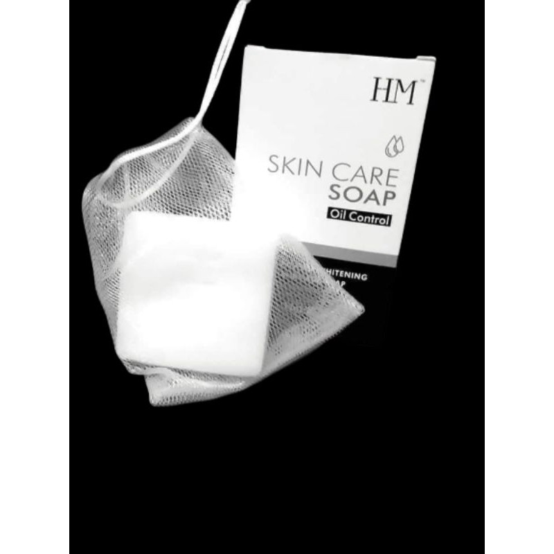 Hm Skincare Soap สบู่ผิวขาว ใช้ได้ทั้งผิวหน้าและผิวกาย