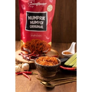 น้ำพริกน้ำย้อย 470 กรัม Numprik Sunflower