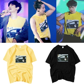 EXO กลุ่ม Park Chanyeol คอนเสิร์ตเสื้อยืดเดียวกัน