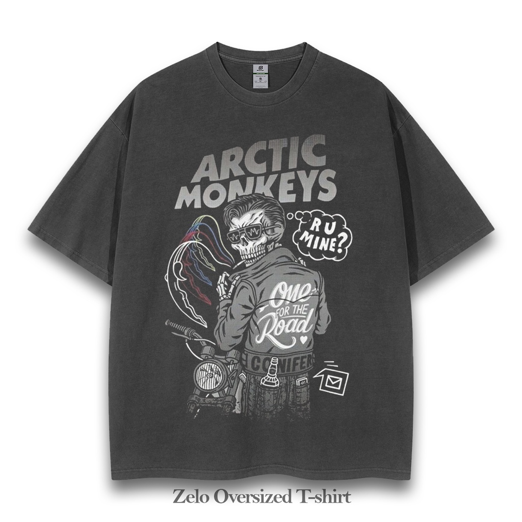 Arctic Monkeys Vintage Tee สไตล์ Oversize Mens T เสื้อ Arctic Monkeys