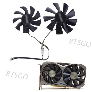 ZOTAC พัดลมระบายความร้อน Btsgx 87 มม . Ga92S2H 100 มม . Gaa8S2U 4 Pin Gax 1060 1070 1080