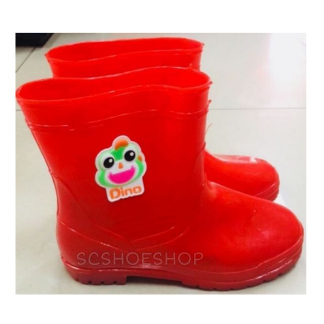 Dino รองเท้าบูทเด็ก เด็กผู้หญิงใส่ก็น่ารัก เด็กผู้ชายใส่ก็เท่ห์ สินค้าพร้อมส่งค๊า