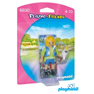 Playmobil 6830  Playmo-Friends Animal Trainer with Cockatoo แอ็คชั่นฟิกเกอร์  เฟรนด์ ผู้ฝึกสัตว์ และนกแก้ว