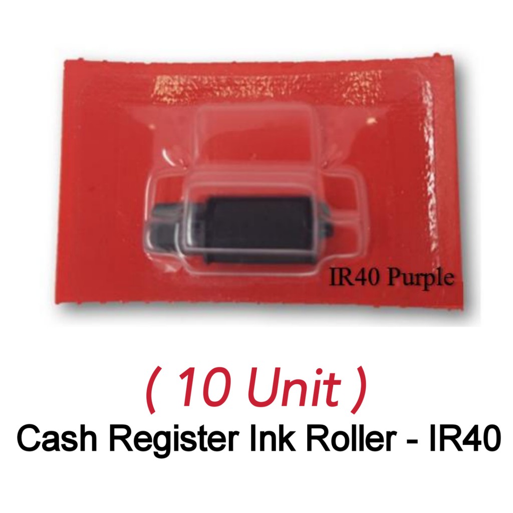 IR-40 / IR40 / IR 40 Ink Roller - สีม่วง (10 ชิ้น)