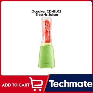 เครื่องปั่นผลไม้แบบพกพา Ocooker CD-BL02 Electric Juicer Vegetables Blender