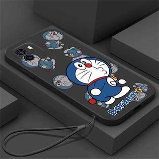 เคสซิลิโคนนิ่ม ลายการ์ตูนโดเรม่อน สําหรับ VIVO Y16 Y35 Y33S Y21T Y21S Y33S Y11 Y12 Y15 Y17 Y12S Y12A Y15S Y15A Y20S Y20i Y19 Y91C Y30 Y50 Y51 S1