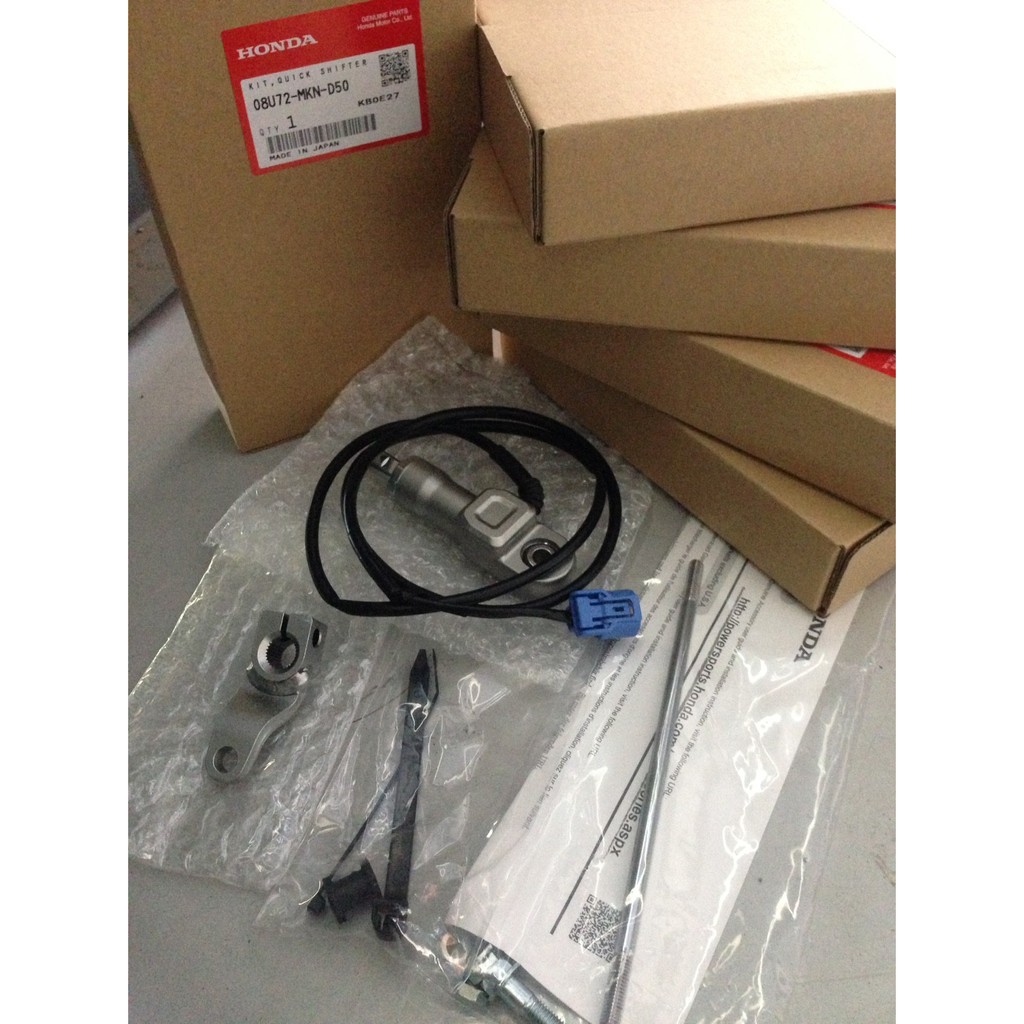 ควิกชิพเตอร์ สำหรับ CBR650R 2019 ตรงรุ่นไม่ตัดต่อสายไฟ จากญี่ปุ่น ฮอนด้าแท้